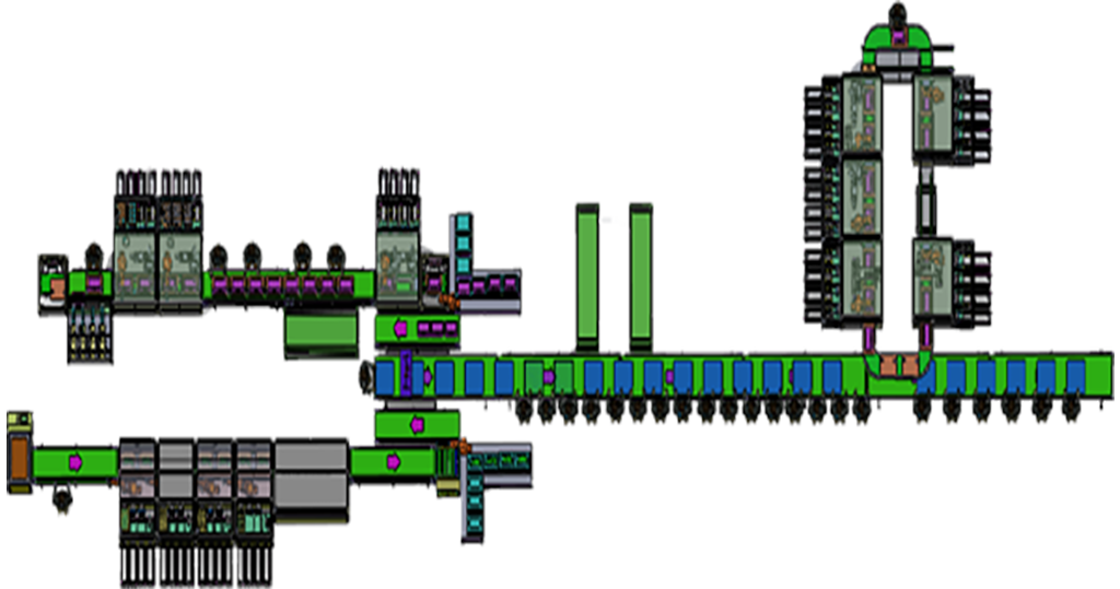 筆記本自動組裝線